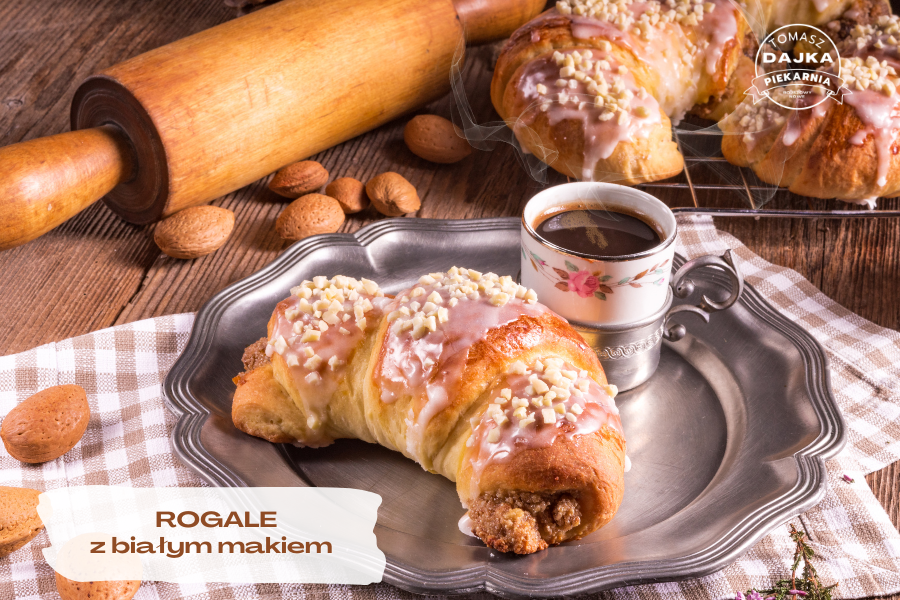 Rogale z białym makiem Dajka