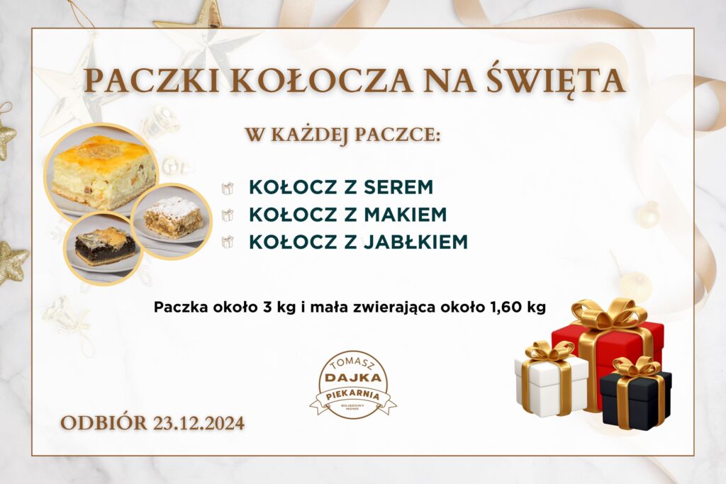 paczki świąteczne Dajka