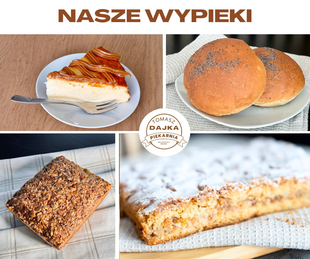 wypieki piekarnia dajka