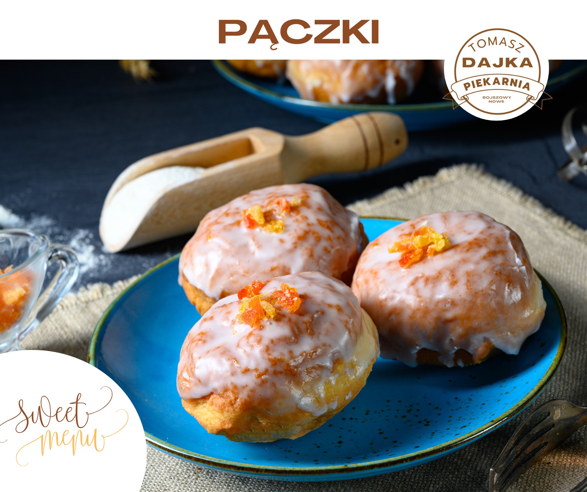 Pączki Piekarnia Dajka